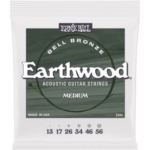 Ernie Ball 2344 Medium Earthwood Bell Bronze